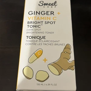 Sweet Chef Ginger + Vitamin C Bright Spot Tonic, 4.39 FL OZ Dark Spot Toner, NIB - Picture 1 of 2