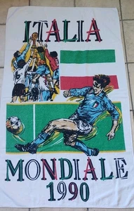 Rarissimo Telo Mare, Asciugamani Mondiali 90 , Italia Mondiale Vintage. - Foto 1 di 7