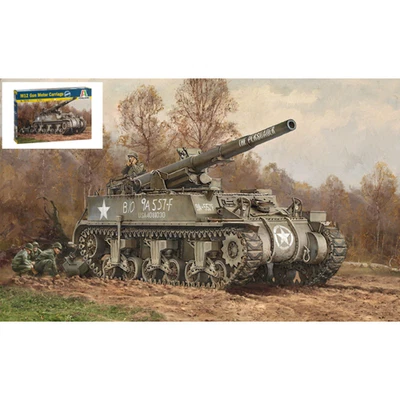 M-12 GMC KIT 1:72 Italeri Kit Mezzi Militari Modellino Nuovo - Immagine 1 di 3