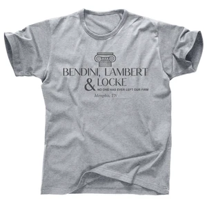 The Firm Bendini Lambert & Locke John Grisham Novel Film Attorneys Law T Shirt - Picture 1 of 13