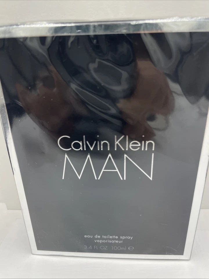 Calvin Klein Man by Calvin Klein 3.4 oz/100 ml EDT SP Cologne for Men NEW SEALED - Image 1 of 4