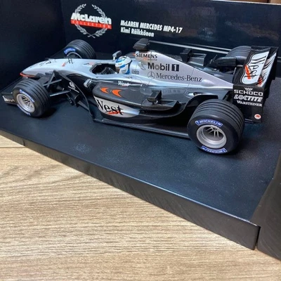 Minichamps 1/18 McLaren Mercedes MP4-17 Kimi Raikkonen WEST Decal Custom Model - Immagine 1 di 4