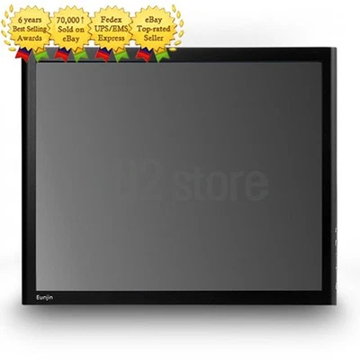 EUNJIN Display POS 17" LCD Touch Screen Monitor ED170 VGA HDMI-No Tariffs In US - Image 1 of 4