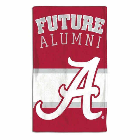 Alabama Crimson Tide 10" x 17" Baby Burp Cloth [NEW] Towel Bib Infant Blanket Cover
