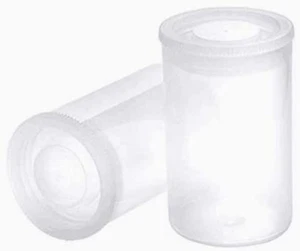 20 PCS Clear Plastic Film Canisters with Lids,35Mm Caliberempty Camera Reel - Picture 1 of 12