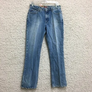 NEW Z Cavaricci Jeans 28 Womens Blue Denim Bootcut Mid Rise Medium Wash Casual - Picture 1 of 14