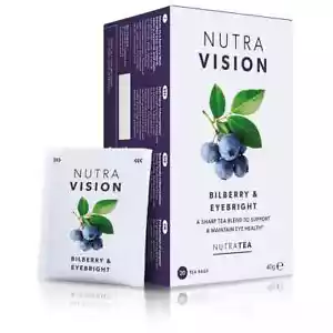 Nutra Tea Vision tisana naturale 20 bustine di tè - tè per la salute degli occhi - Foto 1 di 6