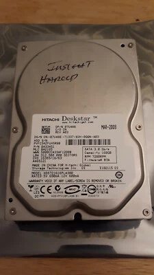 Hitachi Deskstar HDS721616PLA380 160GB Internal SATA 7200RPM 3.5" (0A33451) HDD - Image 1 of 3