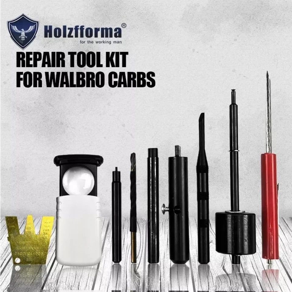 FARMERTEC 9in1 Holzfforma Carburetor Repair Tool Kit fits Walbro Carburetors Replace