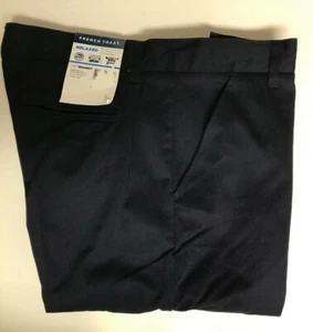 Boy's French Toast Navy Uniform Pants School Khakis Size 18 Husky Relaxed NEW - Picture 1 of 4