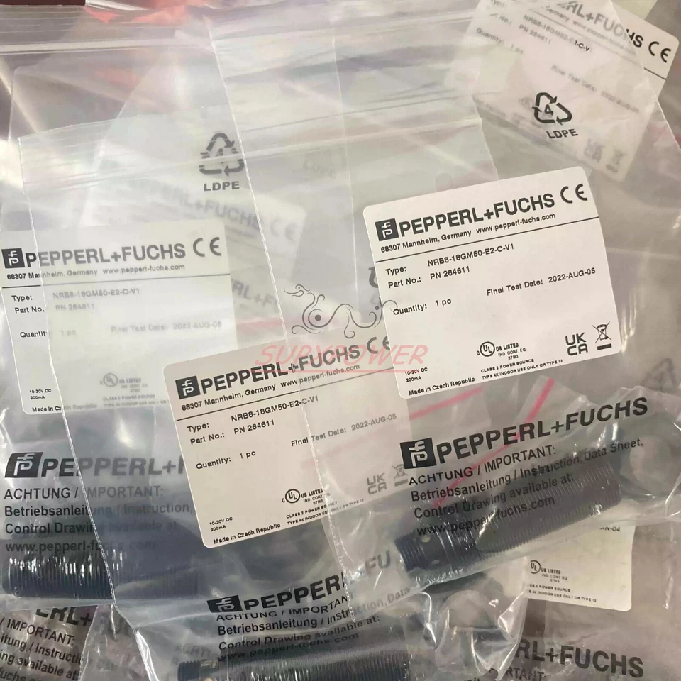 New  PEPPERL + FUCHS NRB8-18GM50-E2-C-V1 (1PCS) - Image 1 of 1