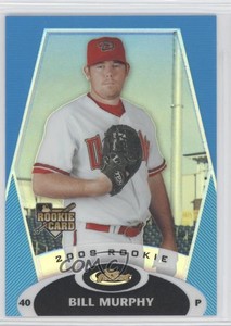 2008 Topps Finest Blue Refractor /299 Bill Murphy #141