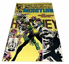 Marvel Strikeforce: Morituri #9 (Aug. 1987) Comic Book Marvel Comics