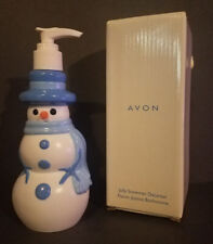 Avon 2004 Jolly Snowman Decanter for Soap or Lotion NIB!