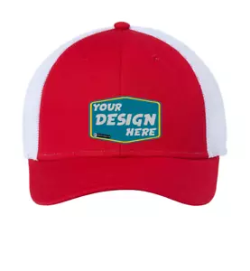 ATLANTIS HEADWEAR Cappellino Camionista Tre Riciclo Sostenibile Personalizzato-RETH - Foto 1 di 15