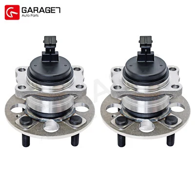 Par de conjunto de buje y cojinete de rueda trasera para Hyundai Accent Kia Rio 2018-2020 1,6 L Foto 1 de 4