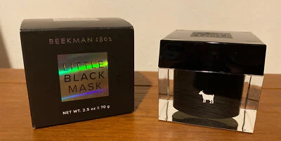 Beekman 1802 Pequeña Máscara Negra Leche de Cabra Milagro 2.5 OZ Nueva Foto 1 de 4