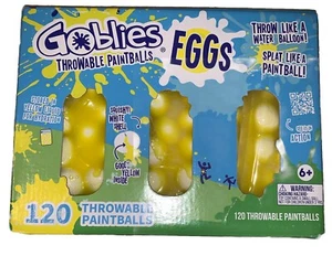 Goblies Eggs Throwable Paintballs 120ct Yellow - Picture 1 of 3