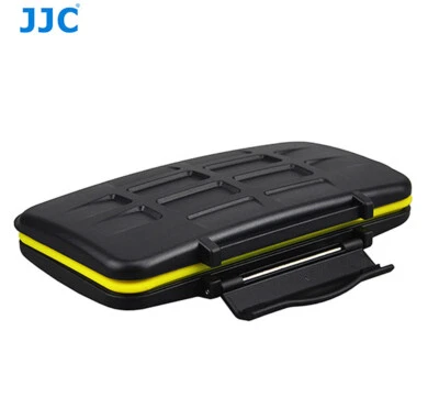Estuche para tarjeta de memoria JJC antichoque para 6 tarjetas SD 3 x CF Compact Flash vendedor de EE. UU. Foto 1 de 4