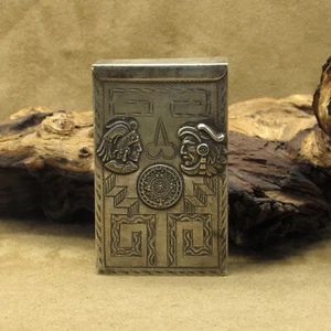 Sterling Silber Zigarettenschachtel Etui - Bild 1 von 7