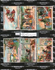 1901 Liebig S-679 prince Achmed & Fairy Paribanu complete set 6/6 (200307)