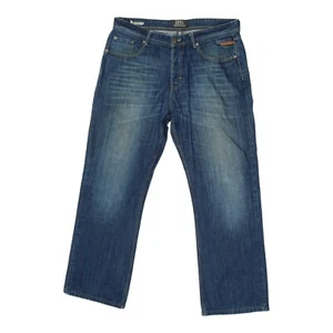 Jeans Diesel Dexter Para Hombres Azul Bootcut | Denim De Diseñador De Alta Gama Informal De Colección - Imagen 1 de 3