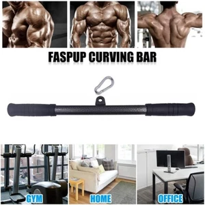 High Load Bearing LAT Pulldown Bar Cable Machine Attachment Weight Lifting - Picture 1 of 10