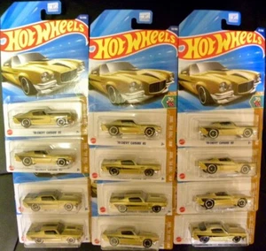 HOT WHEELS '70 CHEVY CAMARO RS 2025 C & D Cases HW: '70S VS. '90S Lot Of 12 - Picture 1 of 3