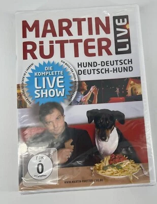DVD Martin Rütter Hund-Deutsch / Deutsch-Hund - Die Live Show - Neu OVP - Bild 1 von 2