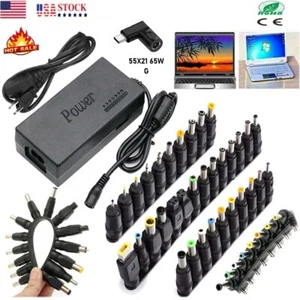 Alimentatore Caricabatteria Portatile 96W Universale Portatile Notebook Con Punte 10/11/34 - Foto 1 di 21