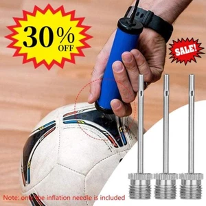 Sport-Pallone-Pompa Gonfiabile-Ago-Calcio-Basket-Valvola Gonfiabile - Foto 1 di 8