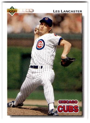 Les Lancaster 1992 Upper Deck #481 Chicago Cubs - Image 1 of 2