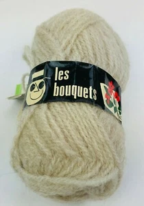 NOS Vintage French Les Bouquets Yarn 1 Skein Ball FRANCE Deadstock Color #57 - Picture 1 of 8