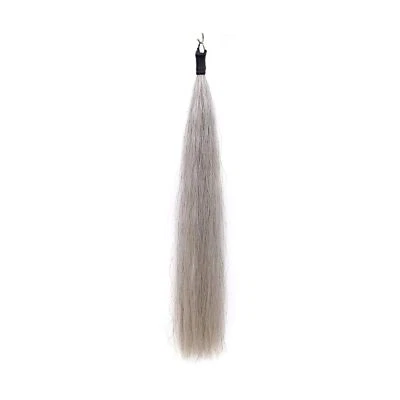 Y.J TAILS Horse Tail Extensions with Braided Horsehair Loop, Blunt Cut Bottom... - Image 1 of 4