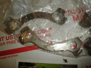 OEM 1981-84 YAMAHA YTM200 YTM REAR SPROCKET LOCK WASHER KEEPER TABS SET W BOLTS - Imagen 1 de 3