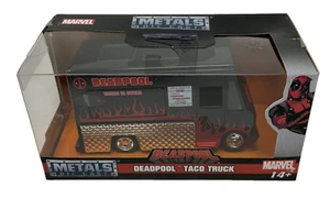 Metales JADA a escala 1:32 - camión taco fundido a presión Deadpool - negro - Imagen 1 de 6