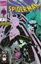 SPIDER-MAN #14 MCFARLANE COVER! KEY! BLACK SUIT! MARVEL COMICS 1991!