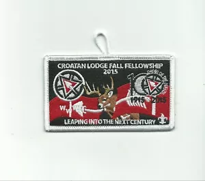 BH SCOUT BSA 2015 OA LODGE 117 CROATAN FALL FELLOWSHIP 100° ANNIVERSARIO NUOVO CON SCATOLA WWW - Foto 1 di 1