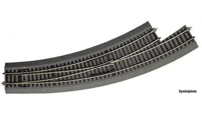 ROCO Line with Bedding 42572 Left Turnout Radius 3/4 NEW 1:87 - Image 1 of 2