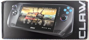 MSI Claw A1M 7" 120Hz FHD Intel CU5 135H Intel Arc 16GB 512GB SSD LPDDR5 16GB - Picture 1 of 6