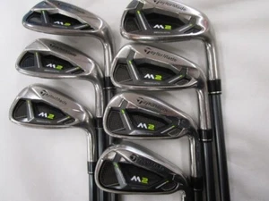 TaylorMade M2 2017 US Irons #5-9.P.A(7Clubs)/REAX/Flex:R/Iron set - Picture 1 of 6