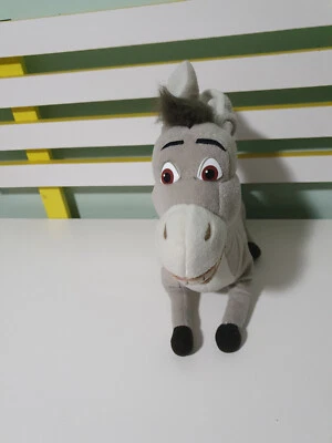 DONKEY PLUSH TOY SHREK FOREVER AFTER DONKEY PLUSH TOY DREAMWORKS 2010 30CM LONG - image 1 of 4