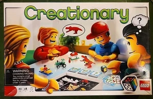LEGO 3844 Creationary Game Complete in Box With Instuctions READ - Picture 1 of 5