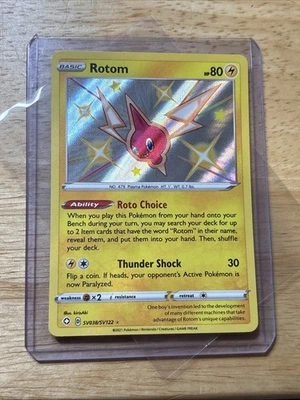 Rotom SV038/SV122 Pokemon TCG Shining Fates Shiny Vault - NM - Image 1 of 2