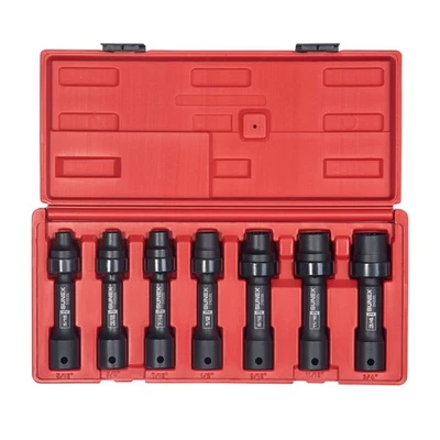 2696 1/2-Inch Drive SAE 12-Point Driveline Socket Set, 7 Piece - Image 1 of 4