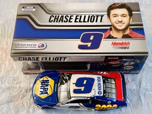 Chase Elliott & Bill Elliott Firmado 2020 Family Tradition Champ Nascar ¡Coche 1/24! - Imagen 1 de 7