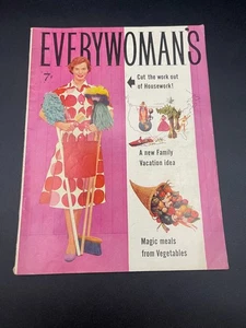 EVERYWOMAN’S Magazine - May 1956 - Rock Hudson Camel Ad on Back Cover - Picture 1 of 11