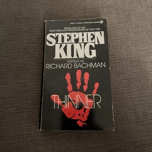 Stephen King Thinner Richard Bachman Paperback 1985 1st Signet Printing  - Picture 1 of 3