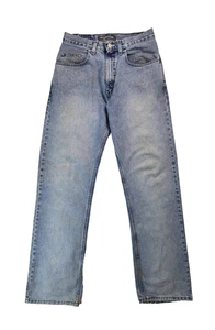 Levis Silvertab Vintage Y2K Loose Baggy Blue Denim Jeans Mens Size 30x33 - Picture 1 of 9