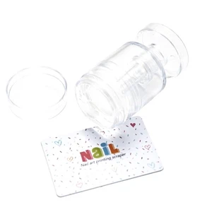 Rotatable Nail Stamper Kit French Tip Nail Tool with Nail Stamper Nail Scraper - Picture 1 of 8